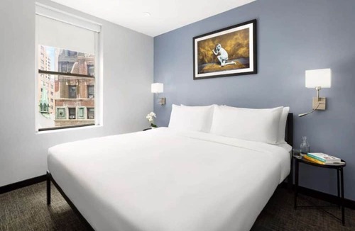 Central New York City Apartment | Queen Room | Steps from Times Square