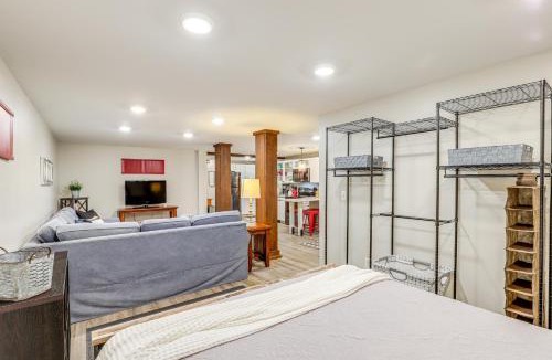 Weaverville Apartment | Walk to Downtown Weaverville: Quiet Apartment